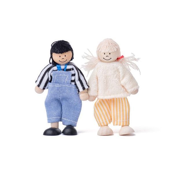 Domeček dvoupatrový s balkonem a příslušentsvím