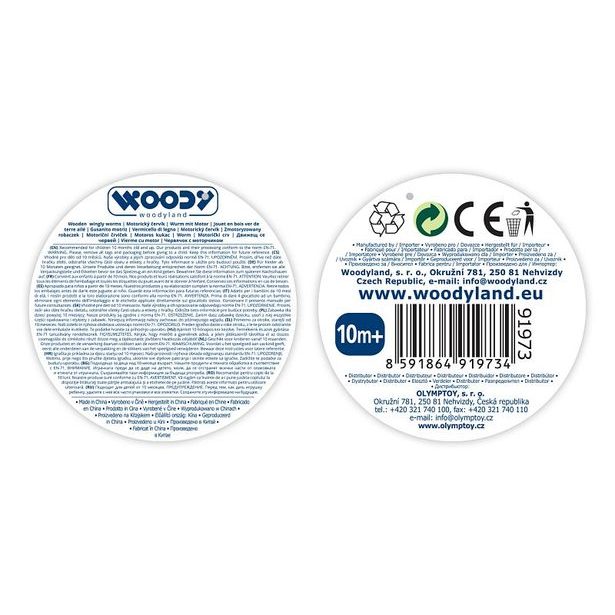 WOODY Motorický červík