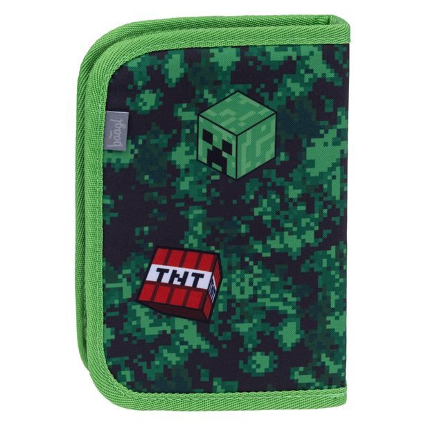 BAAGL Školní penál jednopatrový Minecraft Boom
