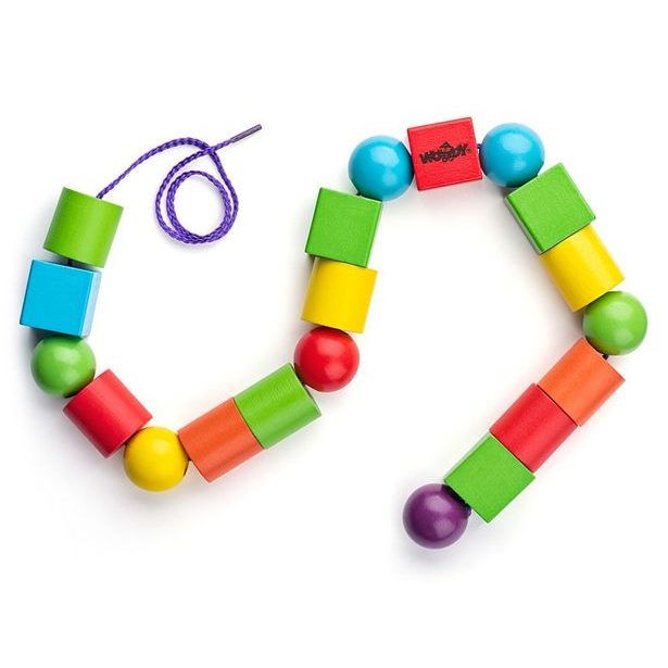 Dřevěné maxikorále, 72 dílů