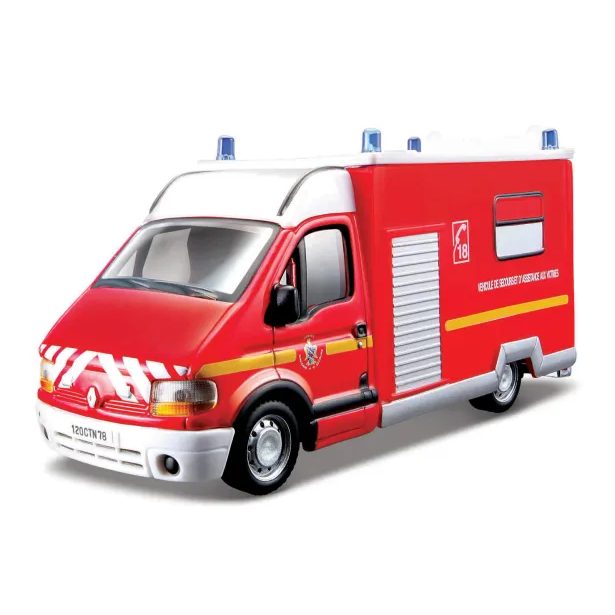 Bburago ASST 1:50 Emergency vehicles dodávky (24ks)