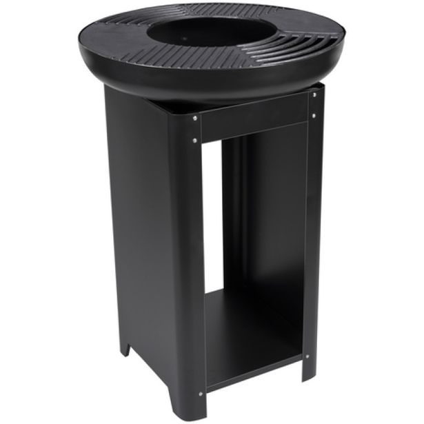 EDCO Přenosné zahradní ohniště s grilem a stojanem TEPPANYAKI ED-229074