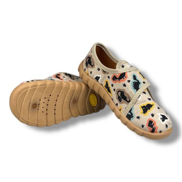 Domácí obuv Befado 457P002 - béžové, dino
