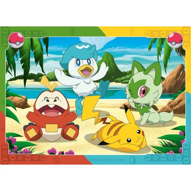 Pokémon 4x100 dílků