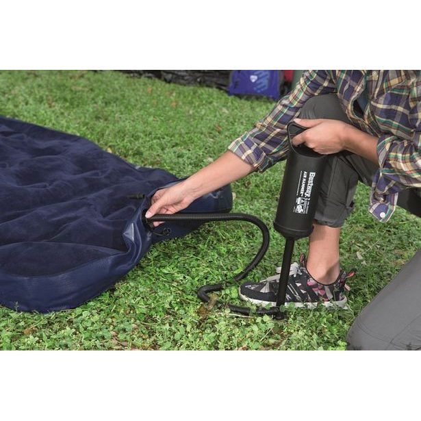 Semišová nafukovací matrace 185x76x22cm