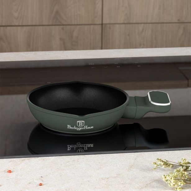BERLINGERHAUS Pánev s titanovým povrchem 16 cm Matte Green Collection BH-8205