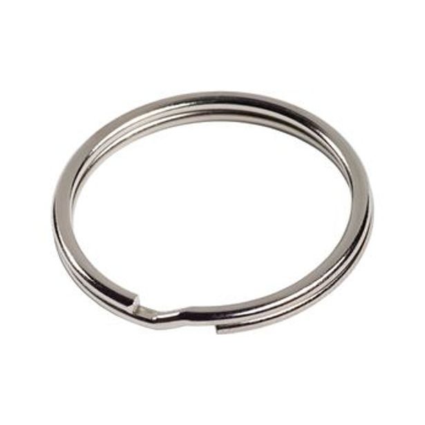 kroužek na klíče 25x1,8mm-25ks-Ni