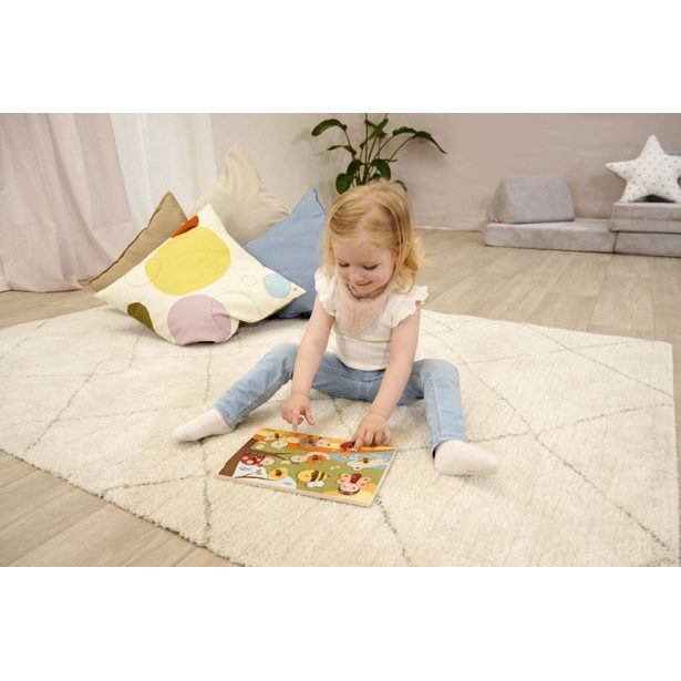 Dřevěné puzzle, 9 dílků, 2 druhy, DP12