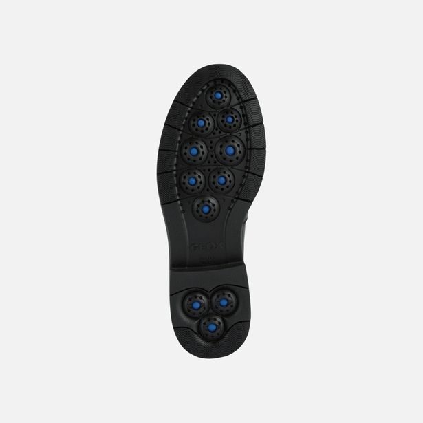 Černé dámské mokasíny Geox Spherica EC-1