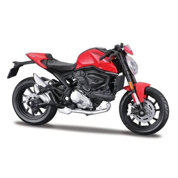 Maisto Maisto - Motocykl, Ducati Monster, červená, 1:18