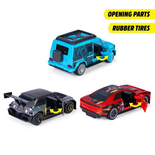 Auto Pullback Racer 15 cm, 3 druhy