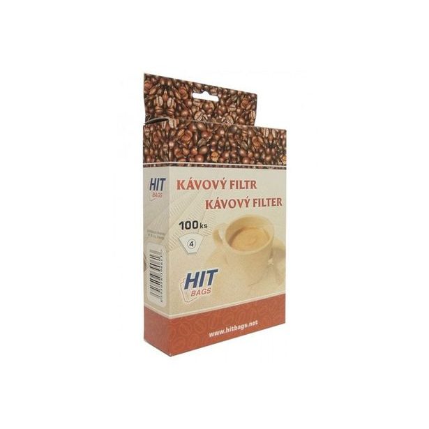 filtry 4/100ks na kávu, papír