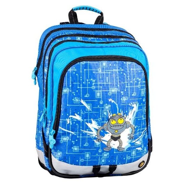 Klučičí školní batoh pro prvňáčky S1A 0114 C BLUE