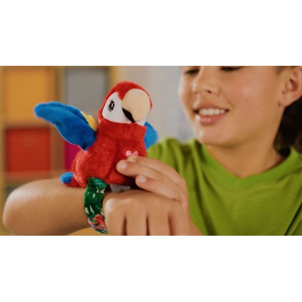 STEPPOS Happy Yappers Papoušek - červený