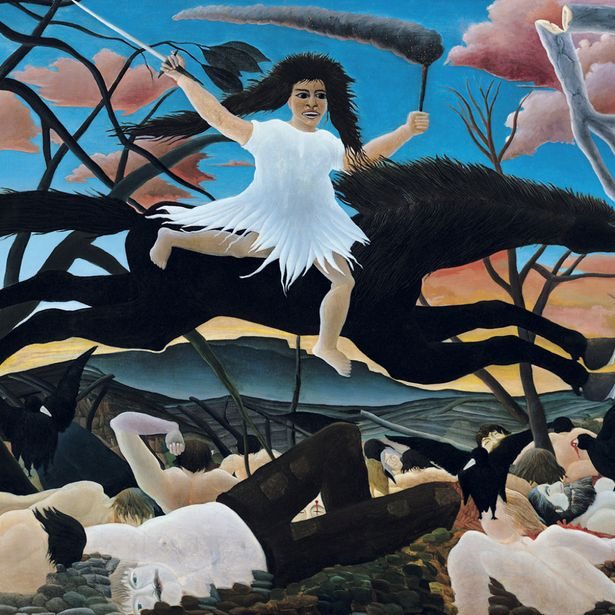 NOTIQUE Poznámkový kalendář Henri Rousseau 2027, 30 x 30 cm