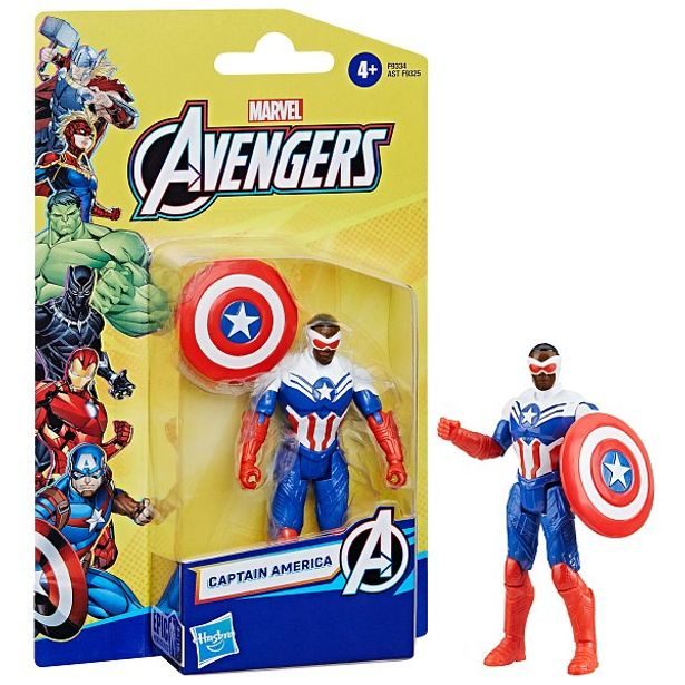 HASBRO - Avengers HASBRO - Avengers Kapitán Amerika figurka 10cm s příslušenstvím