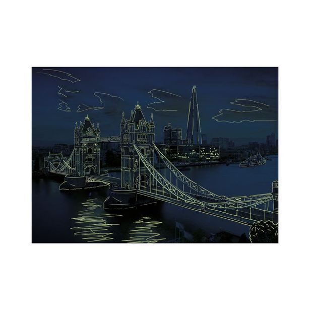 SOUMRAK NAD TOWER BRIDGE 1000 neon Puzzle
