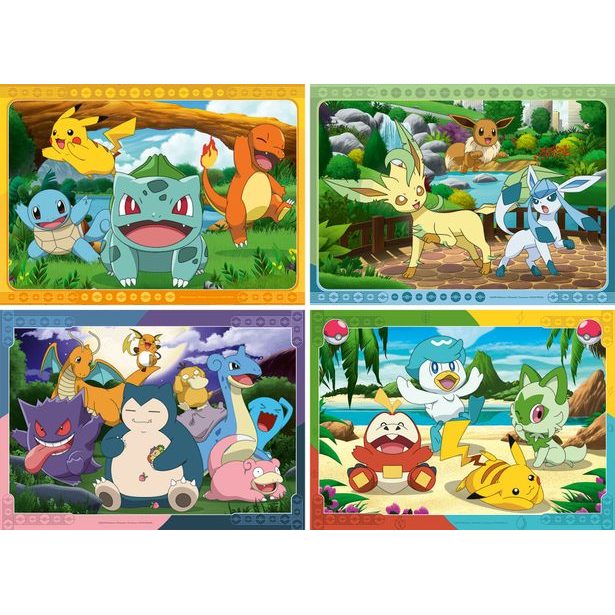 Pokémon 4x100 dílků