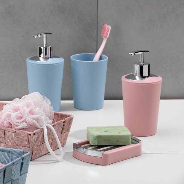 KELA Dávkovač mýdla Marta plast zelená 350 ml KL-24552