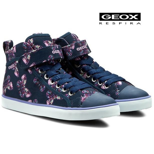 Dětské boty GEOX JR CIAK GIRL NAVY