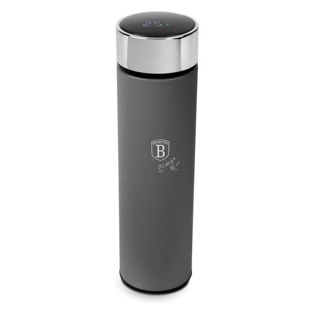 BERLINGERHAUS Termoska nerez s LED displejem 500 ml Antracit Collection BH-9805