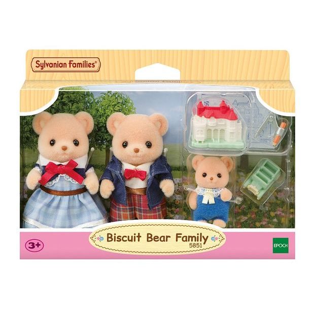 Sylvanian family Rodina sušenkových medvídků