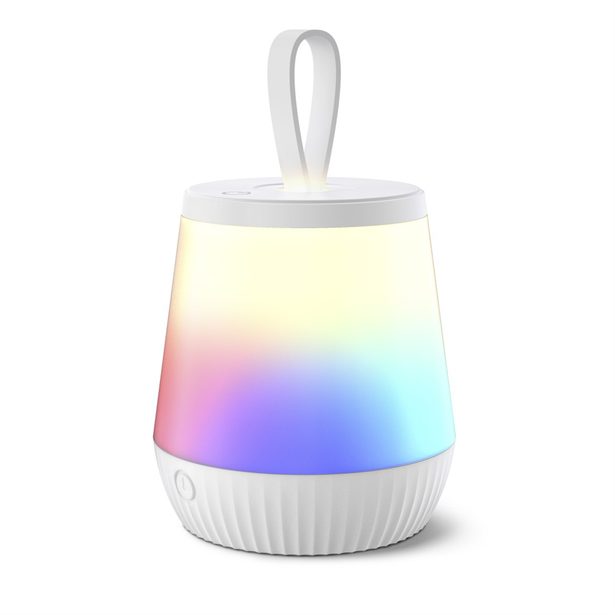 Hama Mobile, noční/orientační LED svítilna, přenosná, nabíjecí, stmívatelná, RGBW, IP44