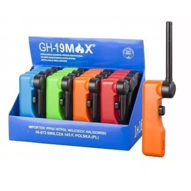 zapalovač 19cm BBQ ASS, otočný, plynový