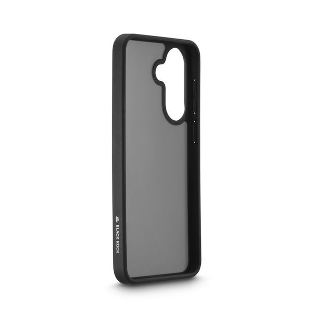 Black Rock Hybrid Case, kryt pro Samsung Galaxy A37 5G, matný, poloprůhledný černý
