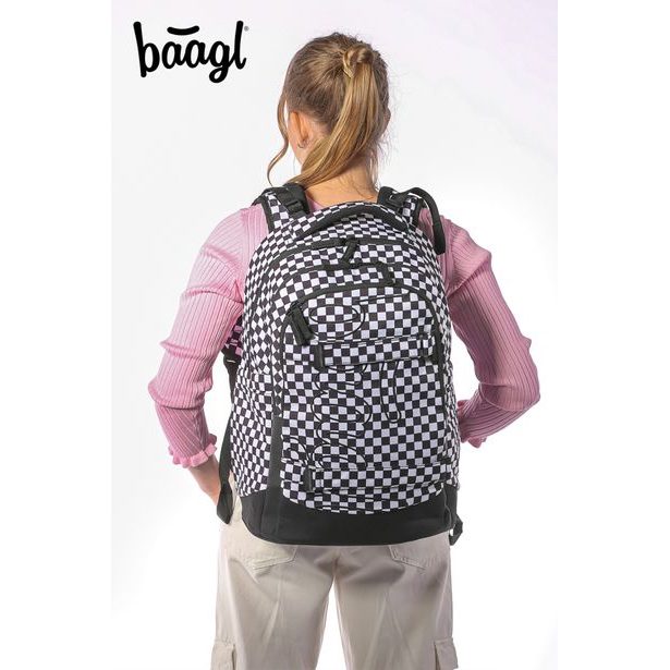 BAAGL SET 3 Skate max SKA: batoh, penál, sáček