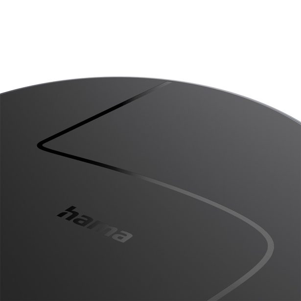 Hama bezdrátová nabíječka Qi 15 W, černá