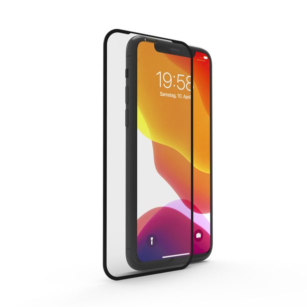 Hama Extreme Protect, ochranné sklo na displej pro Apple iPhone 11, licence D3O