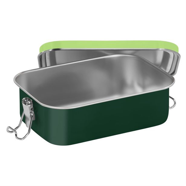 Krabička na svačinu z nerezové oceli Step by Step, Black Cat