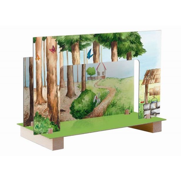 Červená Karkulka divadlo magnetické