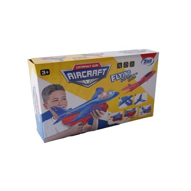 SPORTO Vystřelovací pěnové letadlo se světlem