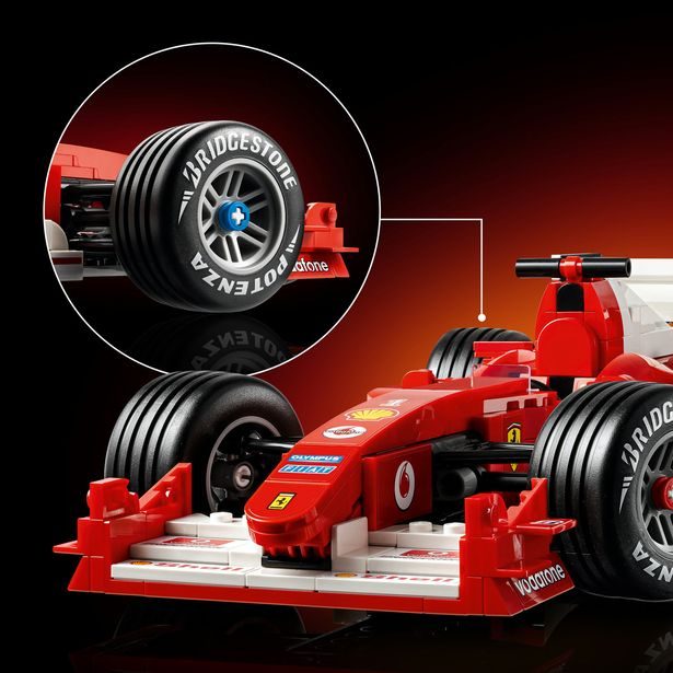 Ferrari F2004 a Michael Schumacher