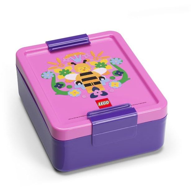 LEGO Bee box na svačinu - fialová