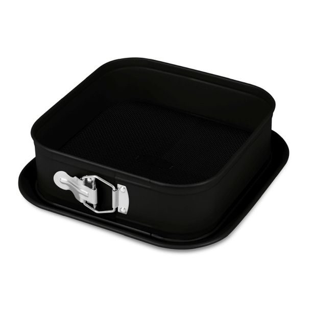 BERLINGERHAUS Forma na dort hranatá s titanovým povrchem 28 x 28 cm Matte Black Collection BH-7890