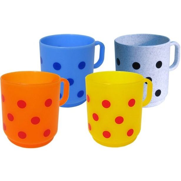 hrníček 0,25l PP+1bar.pot., plast