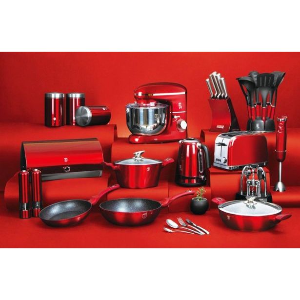 BERLINGERHAUS Rychlovarná konvice nerez 1,7 l Burgundy Metallic Line BH-9334