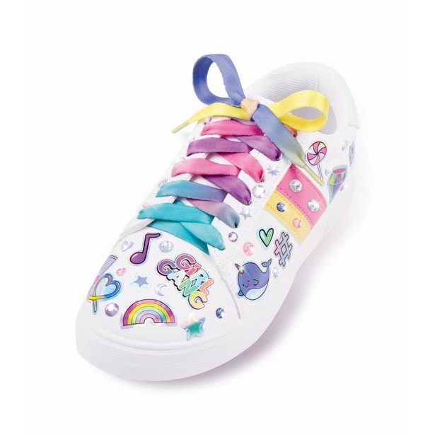 Dekorativní samolepky na boty Rainbow Chic