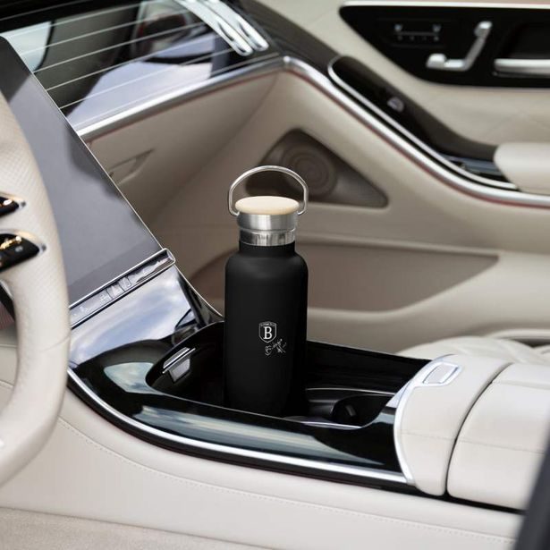 BERLINGERHAUS Termoska lahev s dvojitou stěnou nerez 0,6 l Matte Black Collection BH-7617