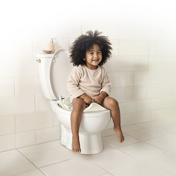 DOLU Protiskluzové sedátko na WC, béžová, 10x38x34 cm