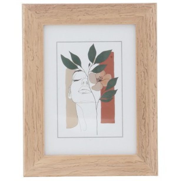 Hama rámeček dřevěný ALBERO, taupe, 13x18 cm