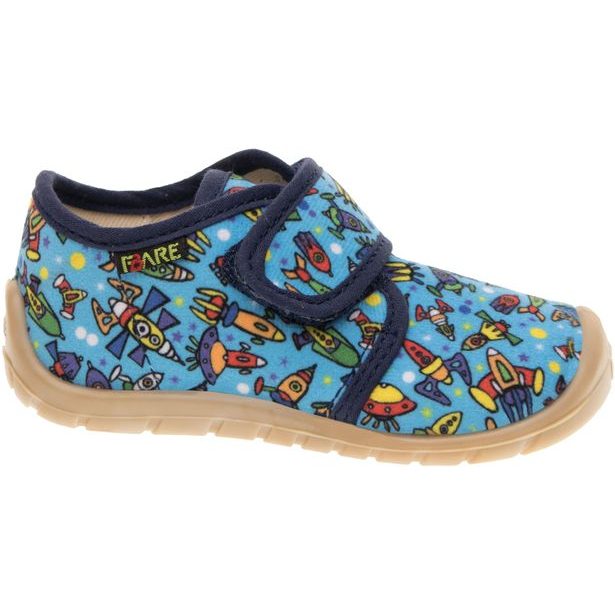 Dětská domácí obuv Fare bare 5011404