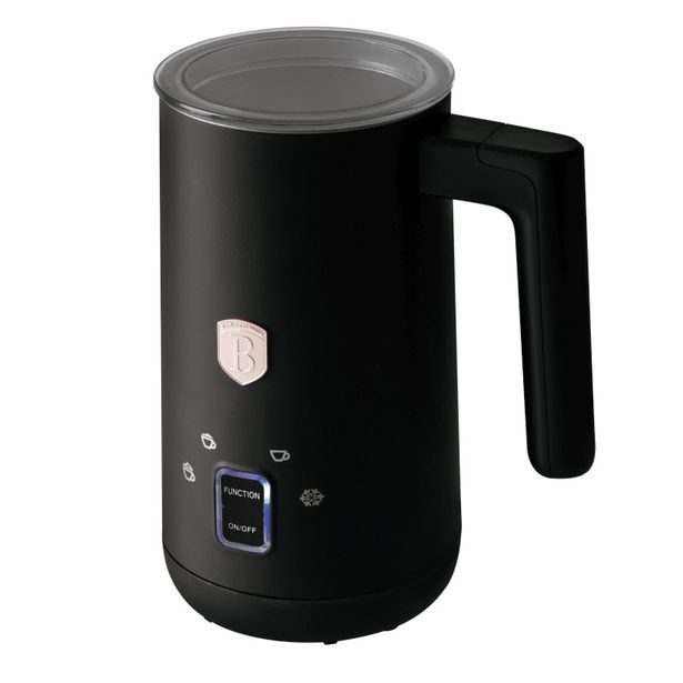 BERLINGERHAUS Napěňovač mléka elektrický Matte Black Collection BH-9574