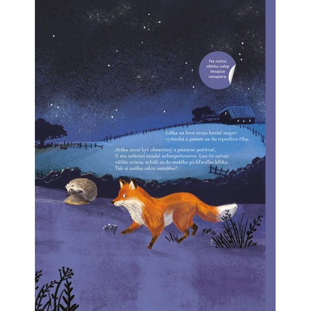 SVET JEŽKOV, UŠIAKOV a ďalších chlpáčov – Kniha samolepiek