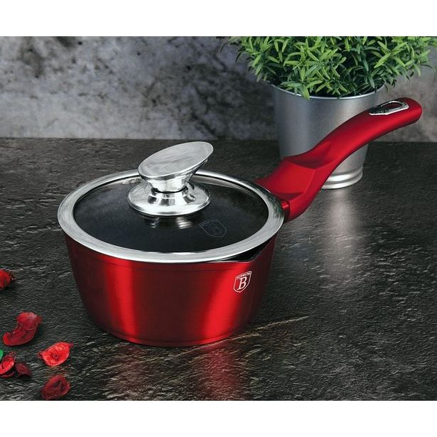 BERLINGERHAUS Rendlík s poklicí s mramorovým povrchem 16 cm Burgundy Metallic Line BH-1525