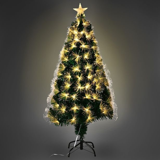 HOMESTYLING Vánoční stromeček s LED osvětlením 120 cm KO-AFB000420