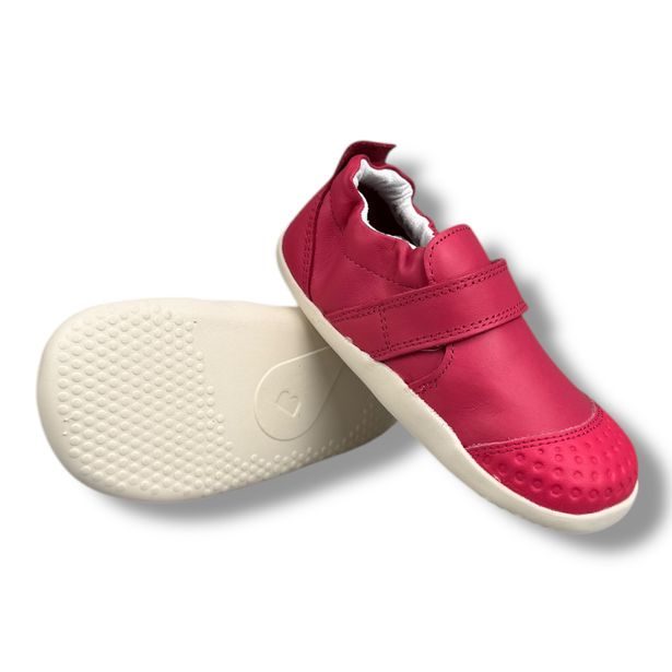 Barefoot dětské capáčky Bobux - Go Radiant Raspberry